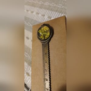 Flower Metal Bookmark Ruler